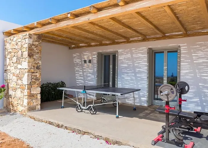 Vinangelo, A Cycladic Elegant On Paros Island فيلة Glifades